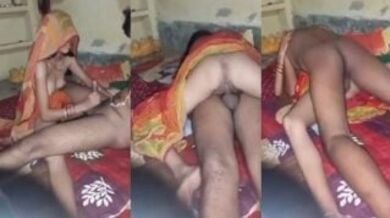 गाँव की संस्कारी पत्नी ने पति के लंड को चूस चुदी