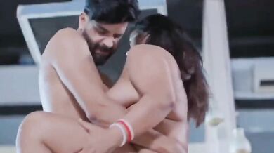 हसबैंड वाइफ का हॉट, रोमांटिक, स्टैंडिंग सेक्स!