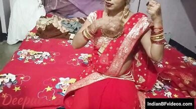 पति के लंड को चुत मे लेकर तोड़ा भाभी ने करवाचौथ का व्रत