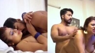 इंडियन हसबैंड वाइफ ने किया प्यार भरा संभोग