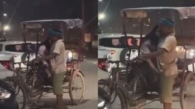 रिक्शावाले का लंड हिलाती देसी कोलेजगर्ल