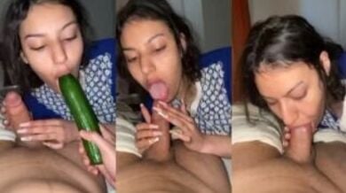 सुन्दर पाकिस्तानी लड़की ने चूसा अपने बॉयफ्रेंड का बडा लंड