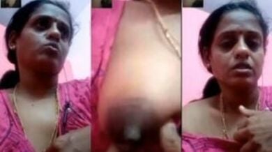 आंटी ने वीडियो कॉल पर दिखाई चूचियां