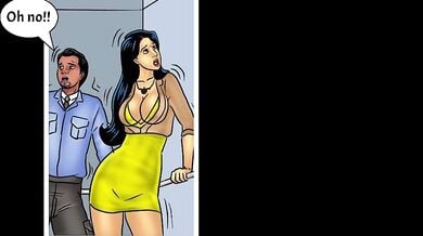 सेक्सी सविता भाभी के साथ लिफ्ट में फंस गया यार