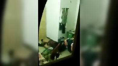 लवर्स की चुदाई दोस्त ने खिड़की से चुपके से देखी