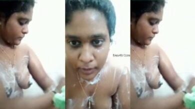 मल्लू दीदी ने बनाया नंगा नहाने वाला वीडियो