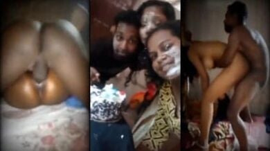 गर्लफ्रेंड के बर्थडे पार्टी में बॉयफ्रेंड ने की उसकी जबरदस्त चुदाई