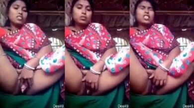 देहाती औरत ने चुदासी होकर चूत में डाली उंगलियां, बनाया उसका भोसड़ा