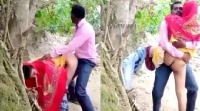 कलिग के साथ जंगल में चोदमपट्टी करती हुई गाँव की देसी लड़की का वीडियो