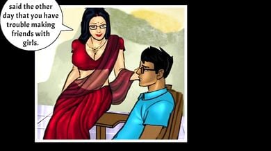 सहेली ने अपने शर्मीले भाई को ट्यूशन टीचर सविता भाभी को सौंप दिया