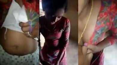 मस्ती मस्ती में जीजाने दबाएं अपनी देहाती साली के बूब्स