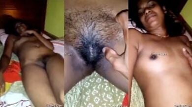 बॉयफ्रेंड को चोदने के लिए गर्लफ्रेंड ने अपना नंगा बदन बिस्तर पर परोसा