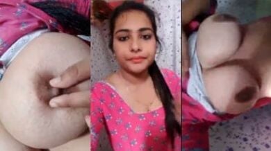 नौटंकीबाज लड़की ने कमीज ऊपर उठाकर दिखाएं बड़े बूब और चूत