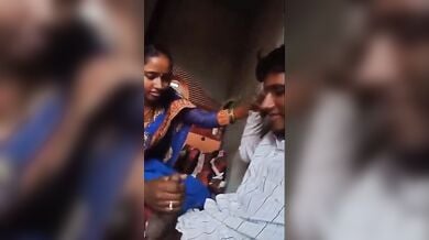 हॉट विलेज भाभी ने मस्ती से चूसा काला देसी लंड