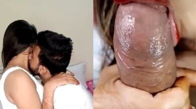 चुदासी देसी भाभी ने देवर का बड़ा लंड पकड़ के चूसा