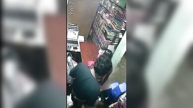 सीसीटीवी में कामवाली की चुदाई पकड़ी गई