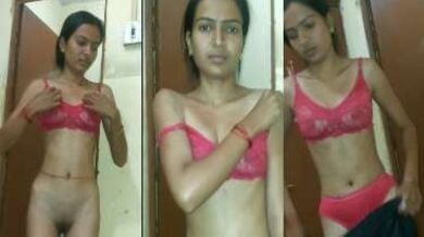 चुदाई के बाद कपड़े पहनती मजाकिया गर्लफ्रेंड