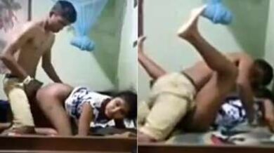 घर में अकेले इंडियन कजिन्स की जबरदस्त चोदाचोदी