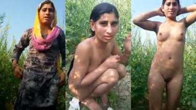 खेत में चुदाई के लिए कपड़े उतारकर नंगी हुई नजमा दीदी