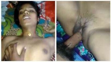भोजपुरिया लौंडिया की बुर चोदी वो भी गाना बजाके