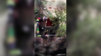 पड़ोस वाले की बीवी को नहाते हुए मैंने चुपके से फिल्माया