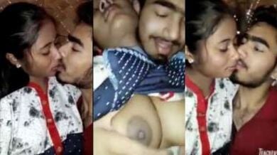 रोडसाइड दारू के ठेके पर नंगी हरकतें करते देसी लवर्स
