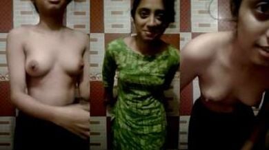 कॉलेज गर्ल ने बॉयफ्रेंड को अपने नाजुक चुचे दबाकर दिखाए