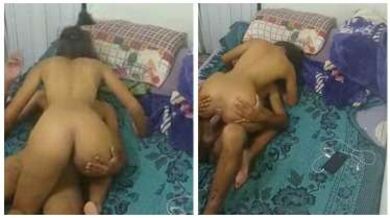 गर्लफ्रेंड को ऊपर लिटाकर नीचे से करारे शॉट्स मारता बॉयफ्रेंड