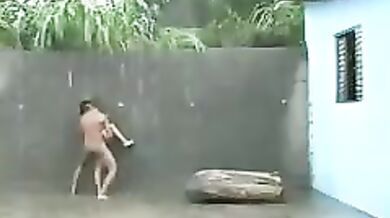 इंडियन कपल का बारिश में XXX स्टाईल हार्डकोर सेक्स