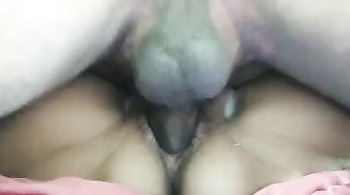 बीवी की मोटी चर्बीदार चूत चोदकर माल गिराया