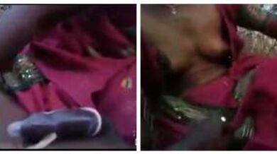 गांव वाली चाची से भतीजे ने खेत मे चुसाया लंड