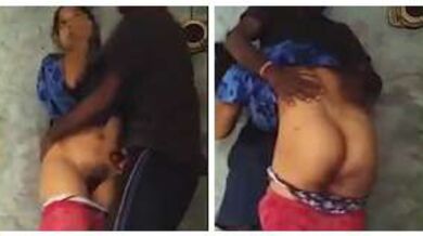 जीएफ के चर्बीदार चूतड़ों का मजा लेता आशिक