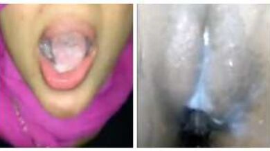 ब्लोजॉब के बाद माल पीती औरत