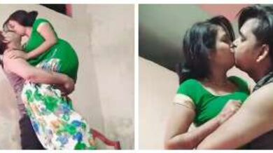 ममेरी बहना को गोदी में उठाकर किसिंग रोमांस करता भाई