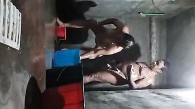 65 साल के अंकल आंटी का बाथरूम सेक्स वीडियो