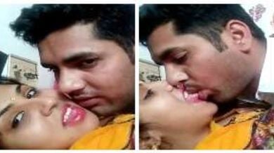 हस्बैंड वाइफ का हॉट फ्रेंच किस