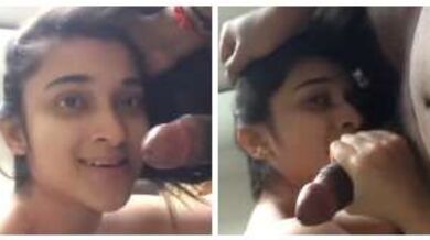 लंड चुसने की दीवानी जीएफ बोली, “मेरे मुंह में डालो.”