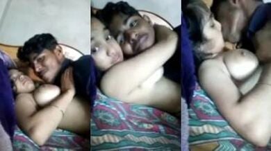 देसी गर्ल के बूब्स चुसे नौकर ने