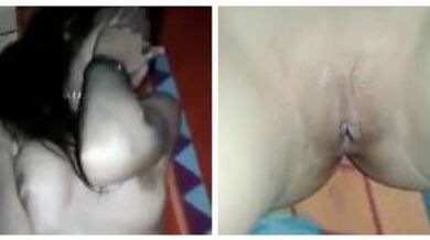 लड़की की गोरी चूत!