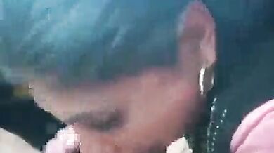 पंजाबी कामवाली ने कार में लंड चूसा