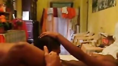 साऊथ इंडियन मंगेतर ने चूत चटवाने का आनंद लिया