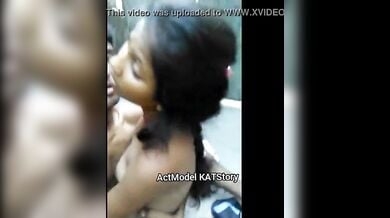 देहाती प्रेमी जोड़े का बेधुंद संभोग