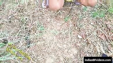 देसी भाभी की जंगल में चुदाई