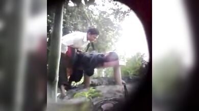 मुस्लिम कपल की पार्क में चुदाई