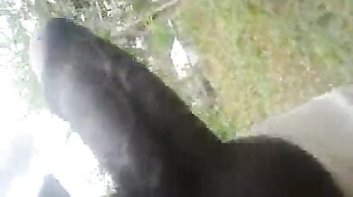 कामवाली आंटी ने बहार खुले में लंड चूसा