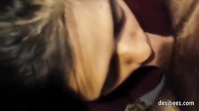 देसी लड़की ने पूरी मस्ती से बॉस का लौड़ा चूसा