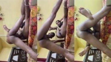 टाँगे उठाके जमके चोदा स्लिम सेक्सी भाभी को