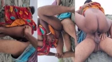 तालाब के किनारे जवान लंड से चुदी विलेज ऑन्टी