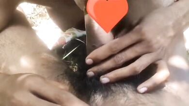 जीएफ की पैंटी बेइज्जती से खिसकाकर उसे जंगल में मस्त पेला!