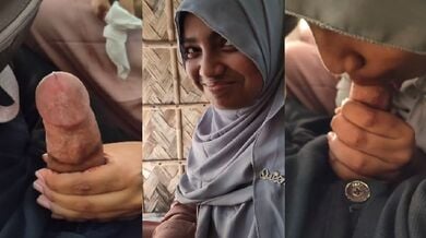 मुस्लिम कॉलेज गर्ल ने चूसी बॉयफ्रेंड का बडा लंड